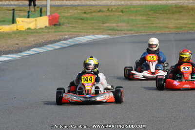 27/02/2011 : 1ère manche du Trophée Vincent Sanchez à Lavelanet (Photos Antoine Camblor) 2011 — karting