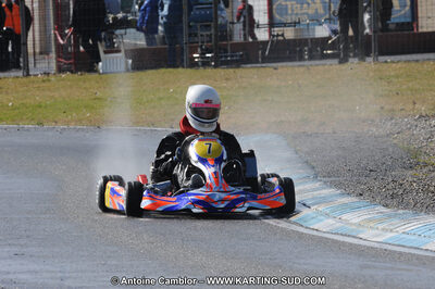 27/02/2011 : 1ère manche du Trophée Vincent Sanchez à Lavelanet (Photos Antoine Camblor) 2011 — karting