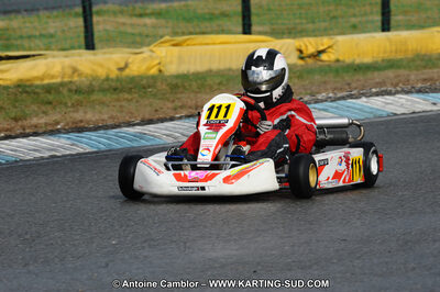 27/02/2011 : 1ère manche du Trophée Vincent Sanchez à Lavelanet (Photos Antoine Camblor) 2011 — karting