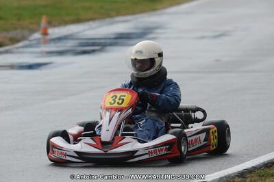 27/02/2011 : 1ère manche du Trophée Vincent Sanchez à Lavelanet (Photos Antoine Camblor) 2011 — karting