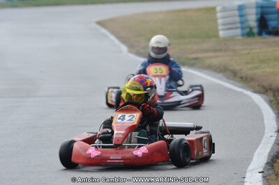 27/02/2011 : 1ère manche du Trophée Vincent Sanchez à Lavelanet (Photos Antoine Camblor) 2011 — karting