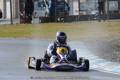 27/02/2011 : 1ère manche du Trophée Vincent Sanchez à Lavelanet (Photos Antoine Camblor) 2011 — karting