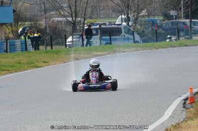 27/02/2011 : 1ère manche du Trophée Vincent Sanchez à Lavelanet (Photos Antoine Camblor) 2011 — karting