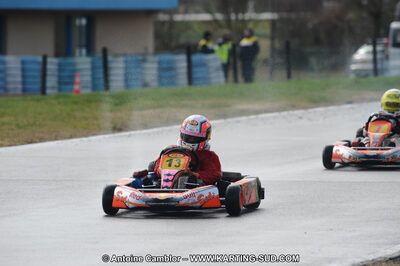 27/02/2011 : 1ère manche du Trophée Vincent Sanchez à Lavelanet (Photos Antoine Camblor) 2011 — karting
