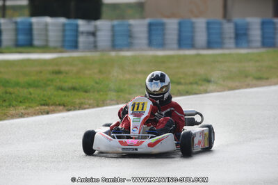 27/02/2011 : 1ère manche du Trophée Vincent Sanchez à Lavelanet (Photos Antoine Camblor) 2011 — karting