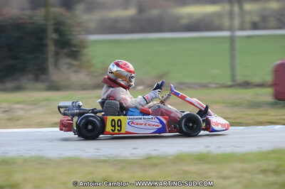 27/02/2011 : 1ère manche du Trophée Vincent Sanchez à Lavelanet (Photos Antoine Camblor) 2011 — karting