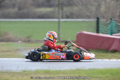 27/02/2011 : 1ère manche du Trophée Vincent Sanchez à Lavelanet (Photos Antoine Camblor) 2011 — karting