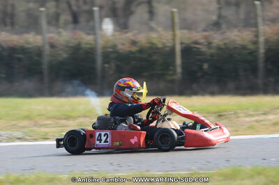 27/02/2011 : 1ère manche du Trophée Vincent Sanchez à Lavelanet (Photos Antoine Camblor) 2011 — karting