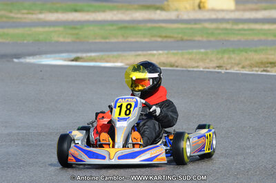 27/02/2011 : 1ère manche du Trophée Vincent Sanchez à Lavelanet (Photos Antoine Camblor) 2011 — karting