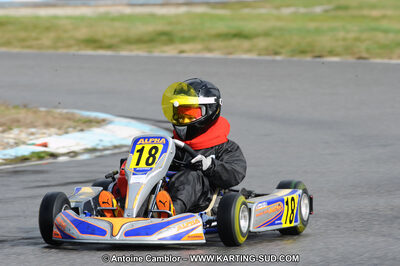 27/02/2011 : 1ère manche du Trophée Vincent Sanchez à Lavelanet (Photos Antoine Camblor) 2011 — karting