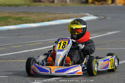 27/02/2011 : 1ère manche du Trophée Vincent Sanchez à Lavelanet (Photos Antoine Camblor) 2011 — karting