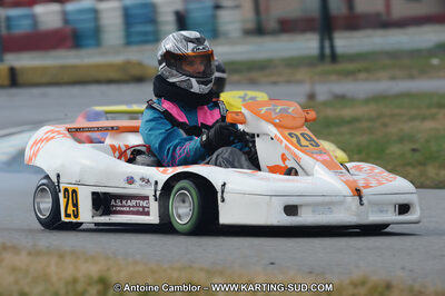 27/02/2011 : 1ère manche du Trophée Vincent Sanchez à Lavelanet (Photos Antoine Camblor) 2011 — karting