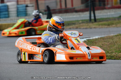 27/02/2011 : 1ère manche du Trophée Vincent Sanchez à Lavelanet (Photos Antoine Camblor) 2011 — karting