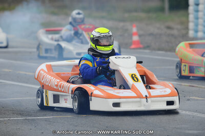 27/02/2011 : 1ère manche du Trophée Vincent Sanchez à Lavelanet (Photos Antoine Camblor) 2011 — karting