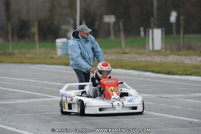 27/02/2011 : 1ère manche du Trophée Vincent Sanchez à Lavelanet (Photos Antoine Camblor) 2011 — karting