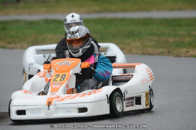 27/02/2011 : 1ère manche du Trophée Vincent Sanchez à Lavelanet (Photos Antoine Camblor) 2011 — karting