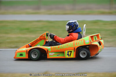 27/02/2011 : 1ère manche du Trophée Vincent Sanchez à Lavelanet (Photos Antoine Camblor) 2011 — karting