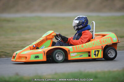 27/02/2011 : 1ère manche du Trophée Vincent Sanchez à Lavelanet (Photos Antoine Camblor) 2011 — karting