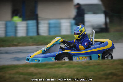 27/02/2011 : 1ère manche du Trophée Vincent Sanchez à Lavelanet (Photos Antoine Camblor) 2011 — karting