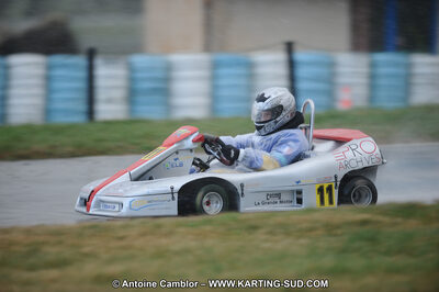 27/02/2011 : 1ère manche du Trophée Vincent Sanchez à Lavelanet (Photos Antoine Camblor) 2011 — karting