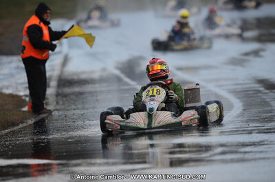 27/02/2011 : 1ère manche du Trophée Vincent Sanchez à Lavelanet (Photos Antoine Camblor) 2011 — karting