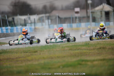 27/02/2011 : 1ère manche du Trophée Vincent Sanchez à Lavelanet (Photos Antoine Camblor) 2011 — karting
