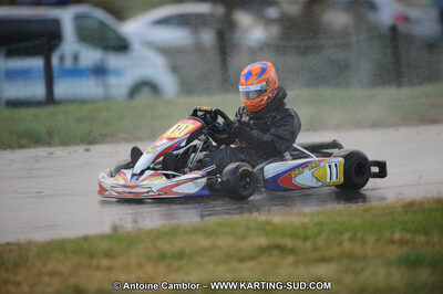 27/02/2011 : 1ère manche du Trophée Vincent Sanchez à Lavelanet (Photos Antoine Camblor) 2011 — karting
