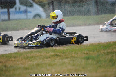 27/02/2011 : 1ère manche du Trophée Vincent Sanchez à Lavelanet (Photos Antoine Camblor) 2011 — karting