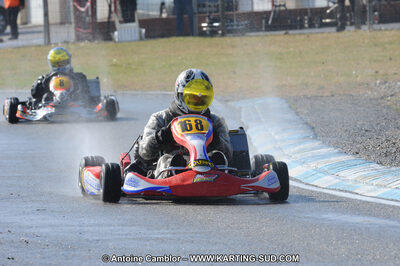 27/02/2011 : 1ère manche du Trophée Vincent Sanchez à Lavelanet (Photos Antoine Camblor) 2011 — karting