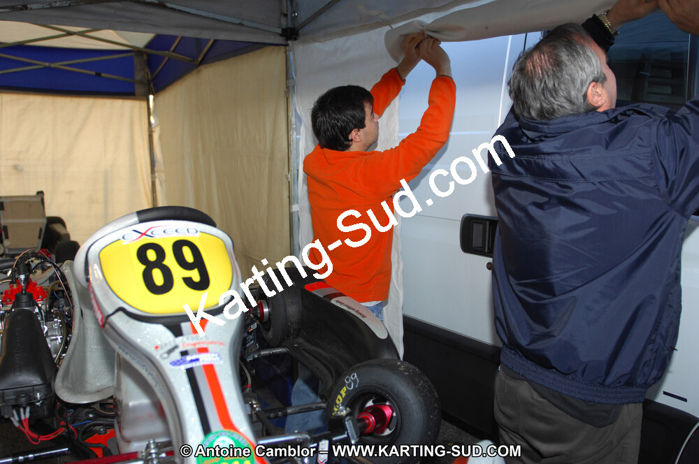 27/02/2011 : 1ère manche du Trophée Vincent Sanchez à Lavelanet (Photos Antoine Camblor) 2011 — karting