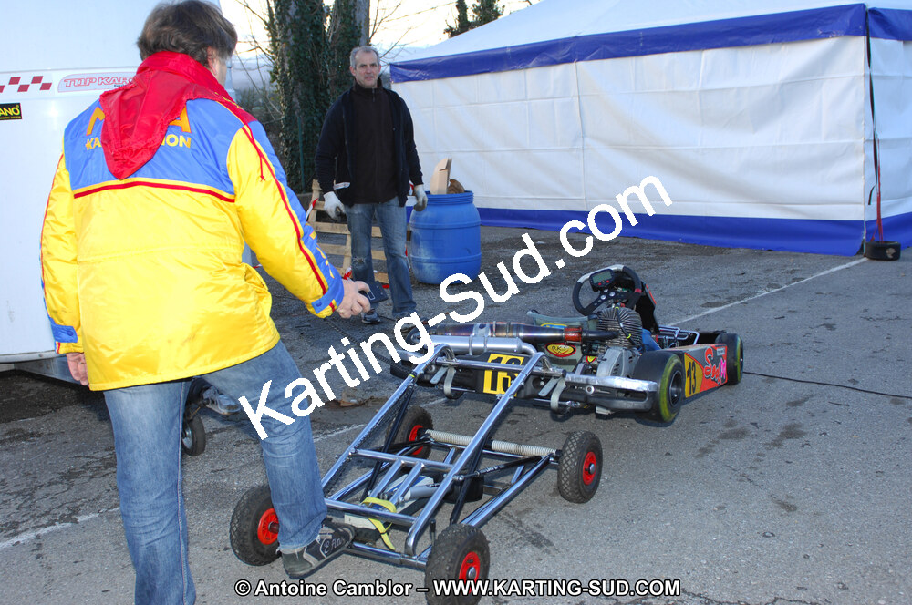 27/02/2011 : 1ère manche du Trophée Vincent Sanchez à Lavelanet (Photos Antoine Camblor) 2011 — karting