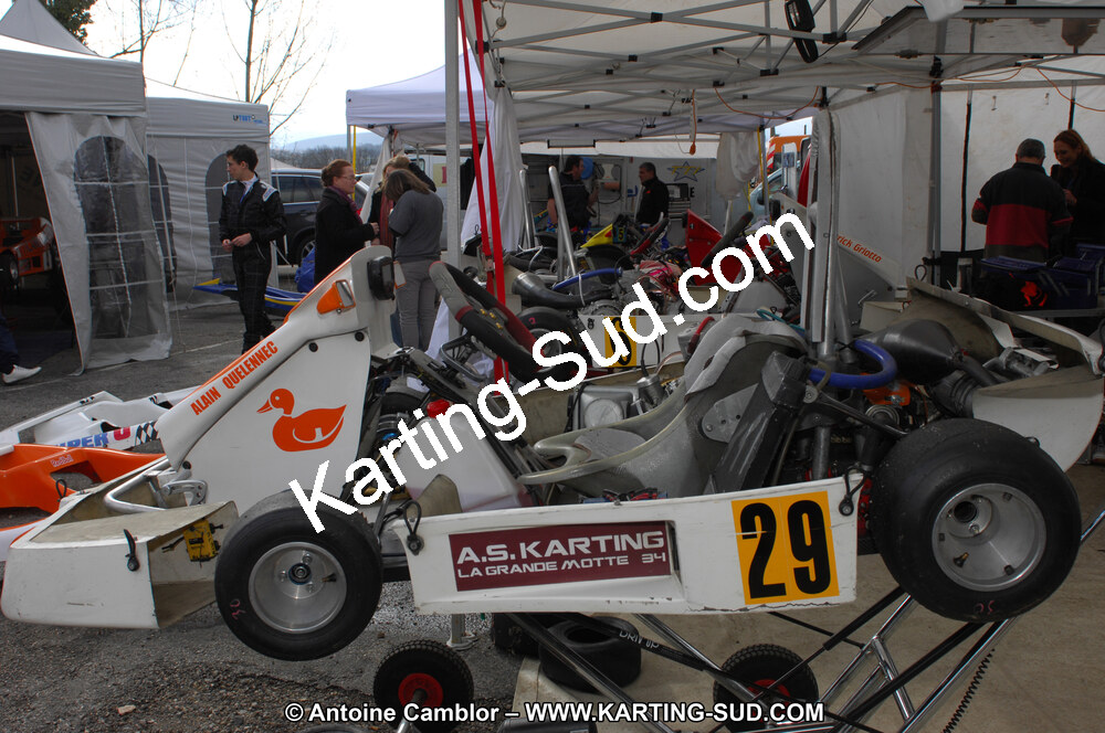 27/02/2011 : 1ère manche du Trophée Vincent Sanchez à Lavelanet (Photos Antoine Camblor) 2011 — karting