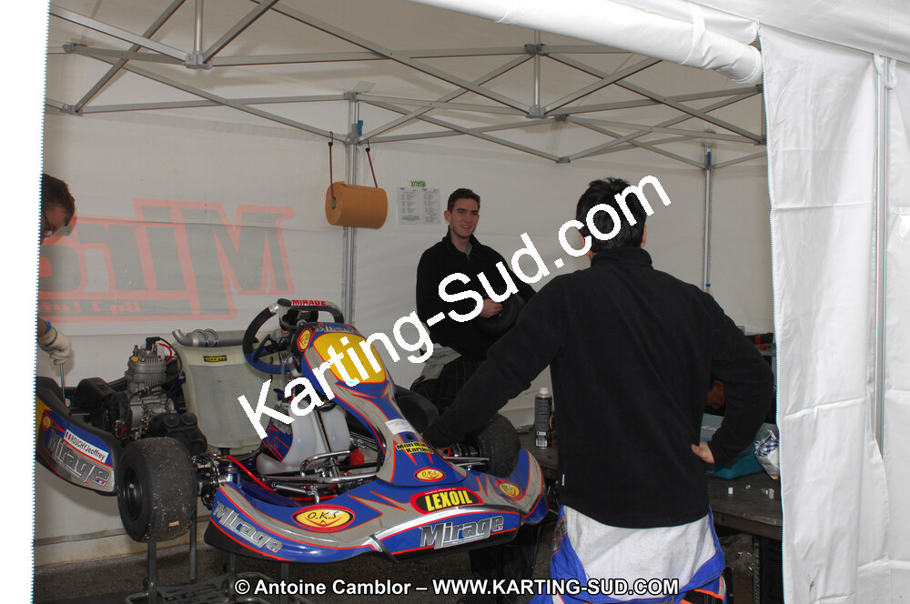 27/02/2011 : 1ère manche du Trophée Vincent Sanchez à Lavelanet (Photos Antoine Camblor) 2011 — karting