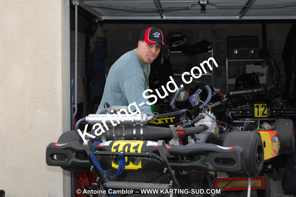 27/02/2011 : 1ère manche du Trophée Vincent Sanchez à Lavelanet (Photos Antoine Camblor) 2011 — karting