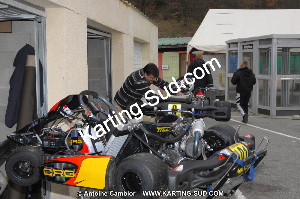 27/02/2011 : 1ère manche du Trophée Vincent Sanchez à Lavelanet (Photos Antoine Camblor) 2011 — karting