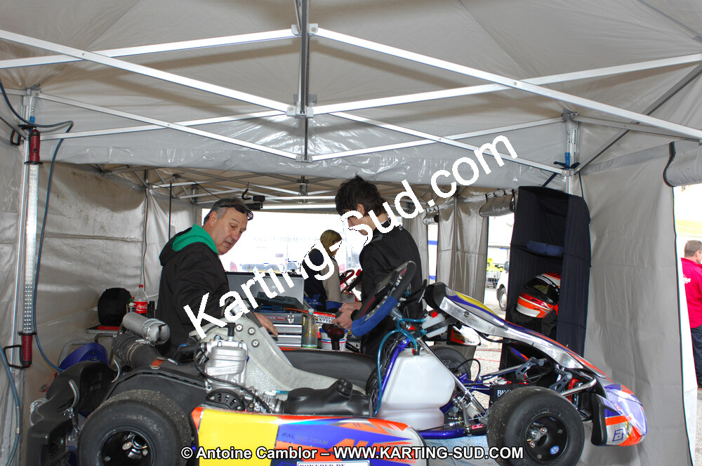 27/02/2011 : 1ère manche du Trophée Vincent Sanchez à Lavelanet (Photos Antoine Camblor) 2011 — karting