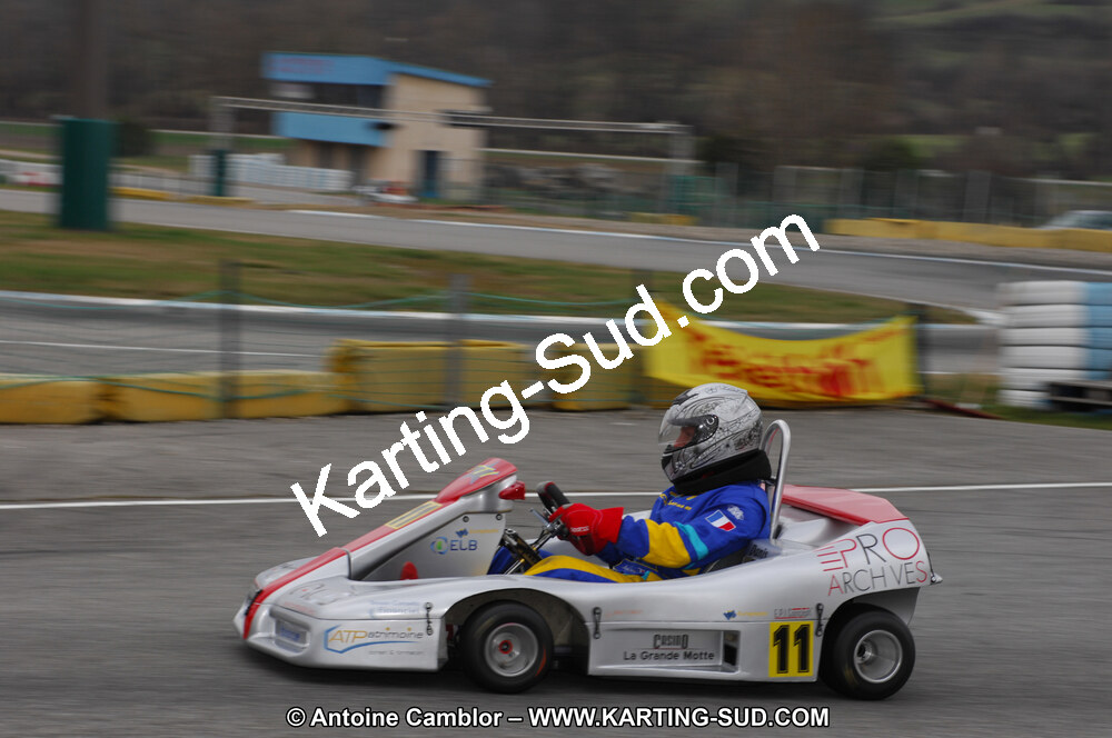 27/02/2011 : 1ère manche du Trophée Vincent Sanchez à Lavelanet (Photos Antoine Camblor) 2011 — karting