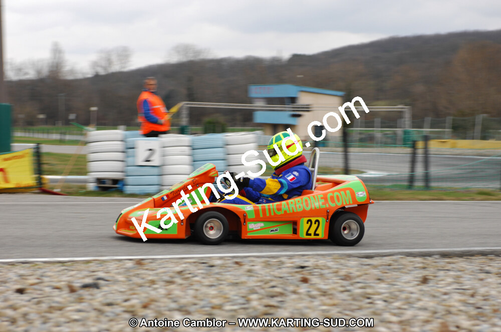 27/02/2011 : 1ère manche du Trophée Vincent Sanchez à Lavelanet (Photos Antoine Camblor) 2011 — karting