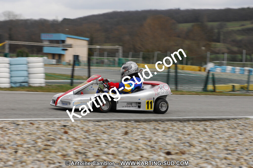 27/02/2011 : 1ère manche du Trophée Vincent Sanchez à Lavelanet (Photos Antoine Camblor) 2011 — karting