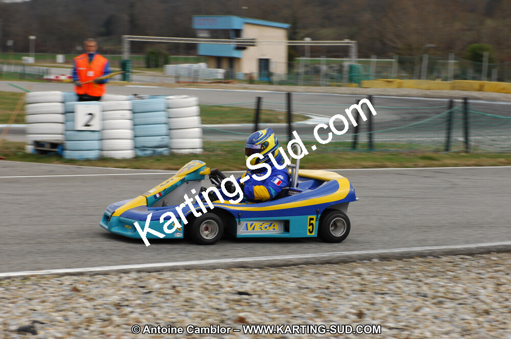 27/02/2011 : 1ère manche du Trophée Vincent Sanchez à Lavelanet (Photos Antoine Camblor) 2011 — karting