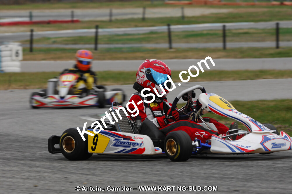 27/02/2011 : 1ère manche du Trophée Vincent Sanchez à Lavelanet (Photos Antoine Camblor) 2011 — karting
