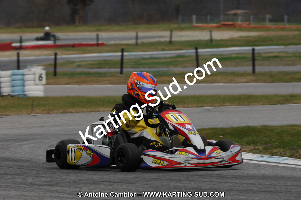 27/02/2011 : 1ère manche du Trophée Vincent Sanchez à Lavelanet (Photos Antoine Camblor) 2011 — karting