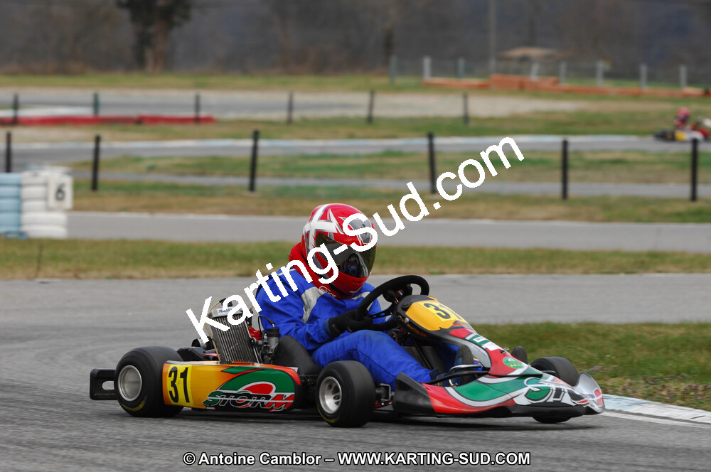 27/02/2011 : 1ère manche du Trophée Vincent Sanchez à Lavelanet (Photos Antoine Camblor) 2011 — karting