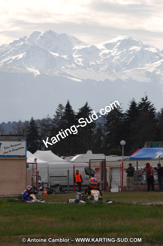 27/02/2011 : 1ère manche du Trophée Vincent Sanchez à Lavelanet (Photos Antoine Camblor) 2011 — karting