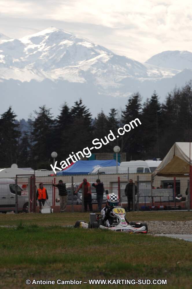 27/02/2011 : 1ère manche du Trophée Vincent Sanchez à Lavelanet (Photos Antoine Camblor) 2011 — karting
