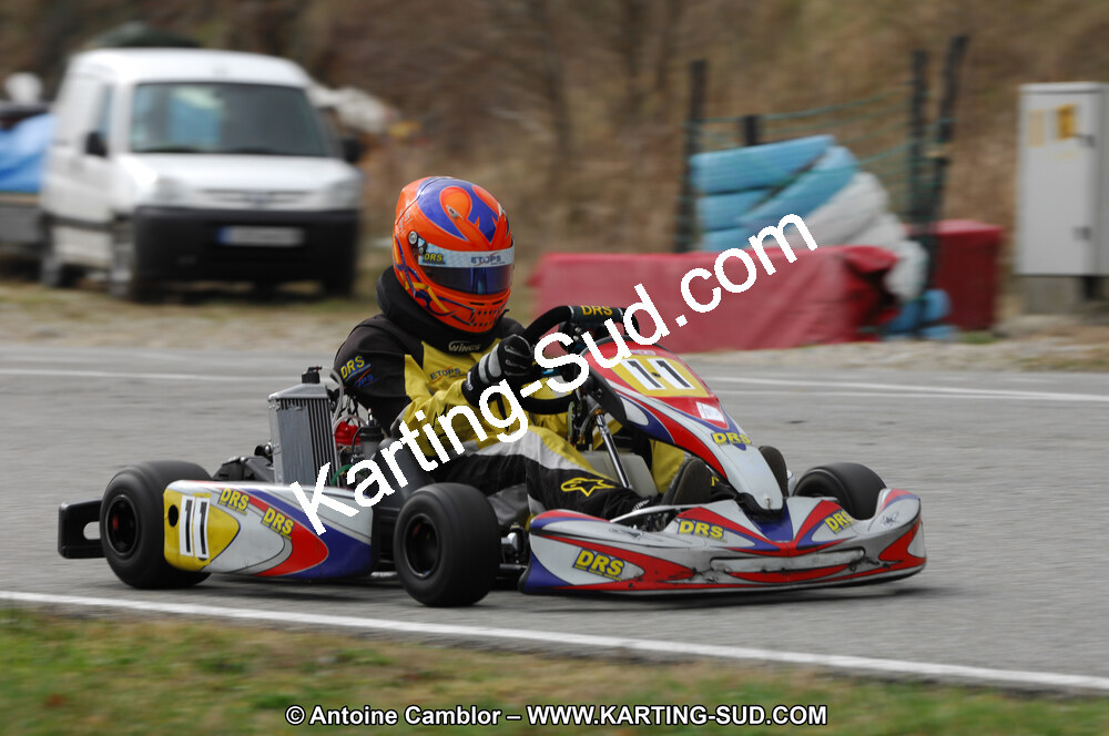 27/02/2011 : 1ère manche du Trophée Vincent Sanchez à Lavelanet (Photos Antoine Camblor) 2011 — karting
