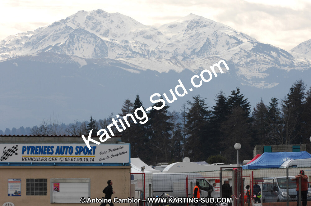 27/02/2011 : 1ère manche du Trophée Vincent Sanchez à Lavelanet (Photos Antoine Camblor) 2011 — karting