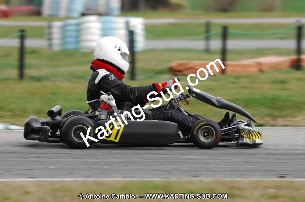 27/02/2011 : 1ère manche du Trophée Vincent Sanchez à Lavelanet (Photos Antoine Camblor) 2011 — karting