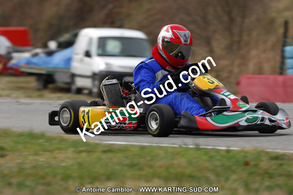27/02/2011 : 1ère manche du Trophée Vincent Sanchez à Lavelanet (Photos Antoine Camblor) 2011 — karting
