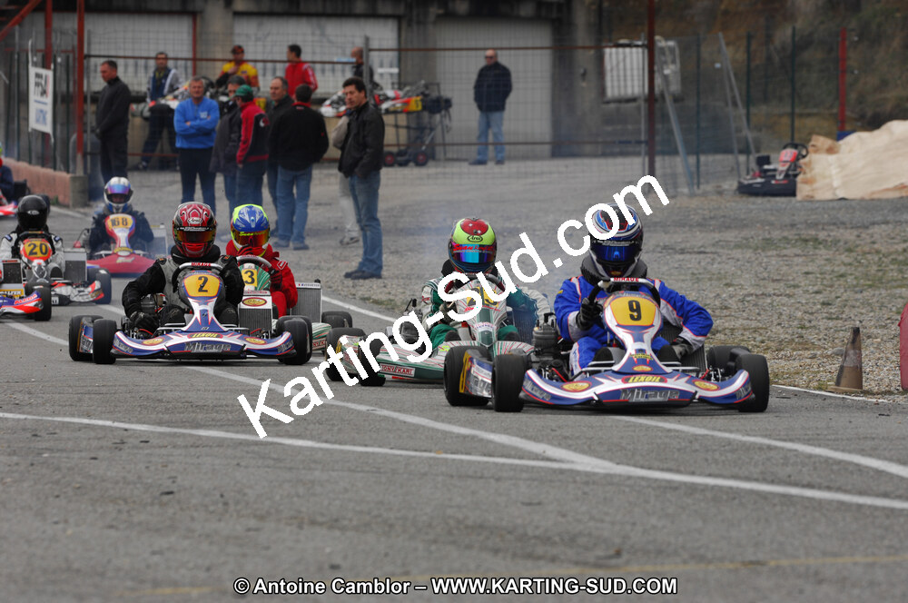 27/02/2011 : 1ère manche du Trophée Vincent Sanchez à Lavelanet (Photos Antoine Camblor) 2011 — karting